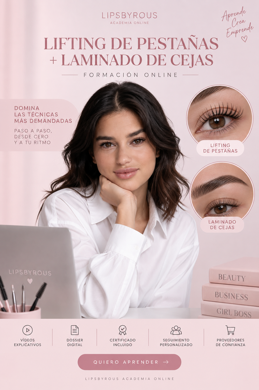 FORMACIÓN LIFTING DE PESTAÑAS Y LAMINADO DE CEJAS